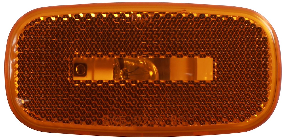 Peterson Manufacturing Clearance Light, Incandescent, 4.07 in Length x 2.04 in Width x 1.09 in Height - V108WA