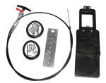 Valterra Sewer Waste Valve, Waste Valve For RV Black Water System, 1-1/2 in Waste Valve, With Handle and 72 in Cable - TC172