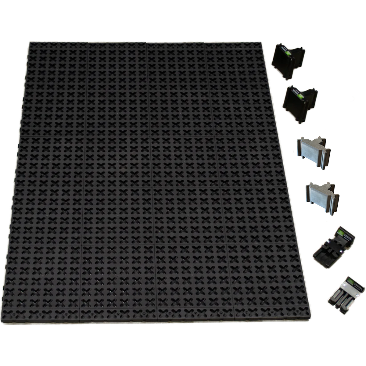 Du-Ha Bed Slide, 68 in Length x 50 in Width x 3/4 in Thickness, Black - TMATKIT68X50