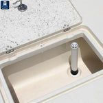 T-H Marine Livewell Overflow Tube, Fits 1-1/8 in Thru Hulls, 90 degree, 12 in Length - ODT-190-DP