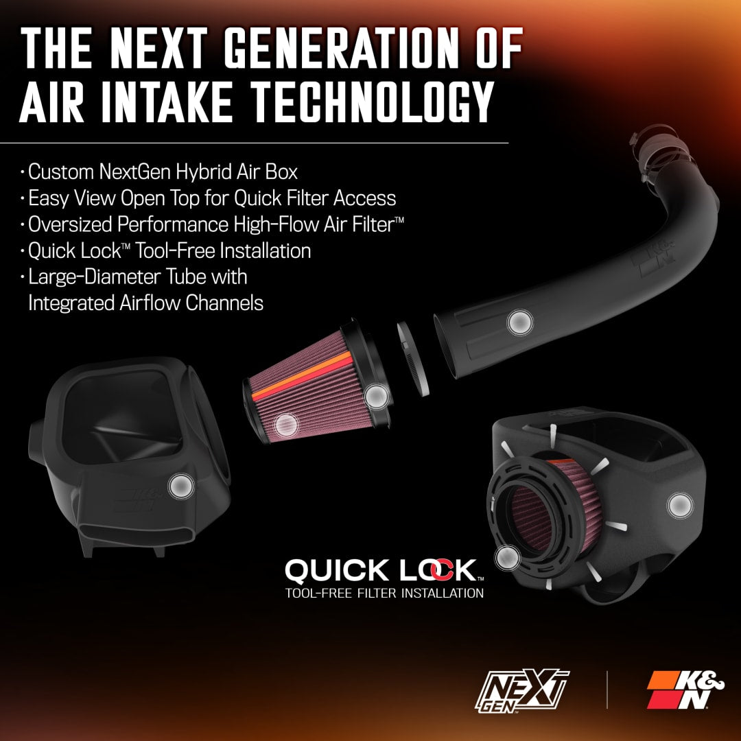 K&N Air Cleaner Assemblies and Air Intake Kits 50-2593 product image 7