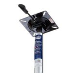 Attwood Marine Boat Seat Pedestal, 24 in To 30 in Adjustable Height, 1.77 in Diameter Post, Aluminum - 3204-T