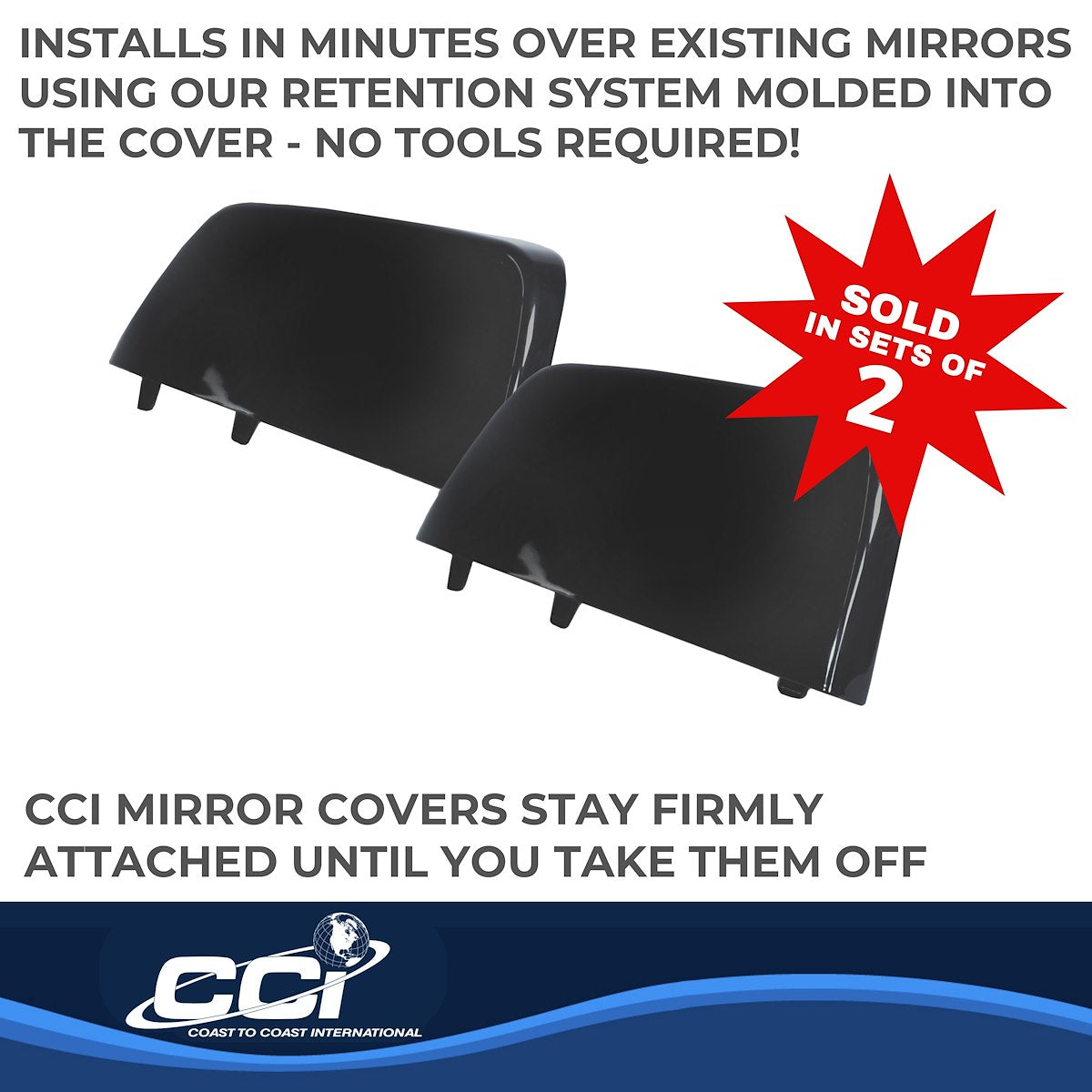 Coast2Coast Mirror Covers MC67509RBK product image 3