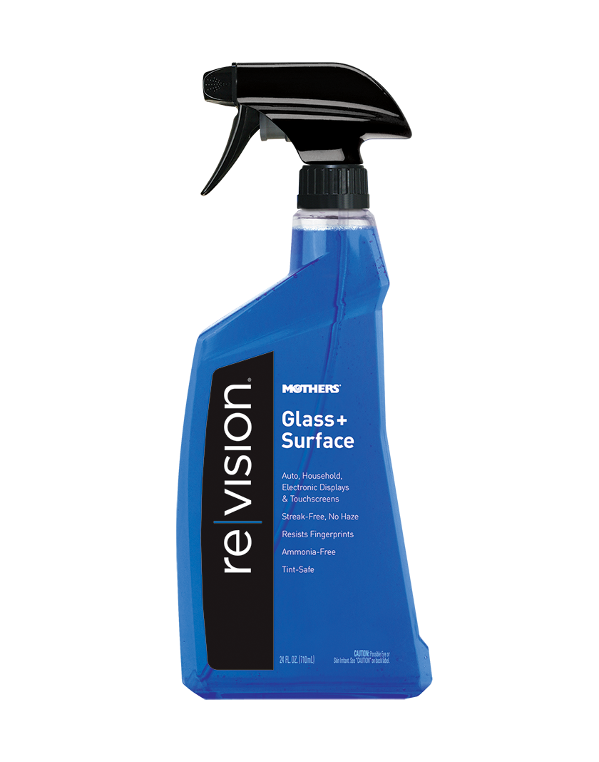 Mothers Glass Cleaner, 24 oz Spray Bottle - 06624