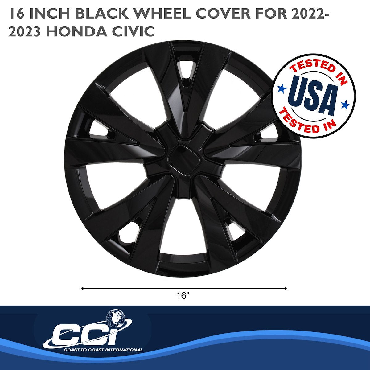 Coast2Coast Universal Wheel Covers IWC55916BLK product image 3