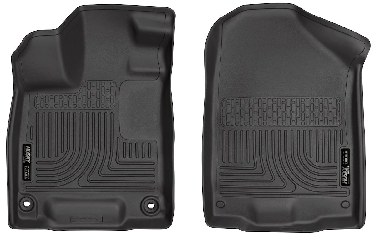 Husky Liners Floor Liner, Black, 2 Piece - 18411