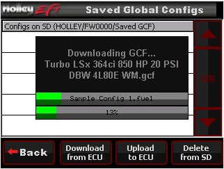 Holley EFI Driver Information Display 553-108 product image 3