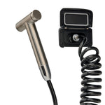 Scanstrut Exterior Shower, Ventura Series, 2.76 in Width x 1-1/2 in Height Cut Out, Black/Silver - SC-V-W1