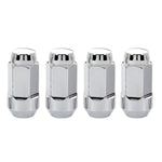 McGard Wheel Access Lug Nut, 14 Millimeter X 1.5 Thread Size, Use With Steel/Aluminum Wheels, 1.945 in Overall Length, Set Of 4 - 64033