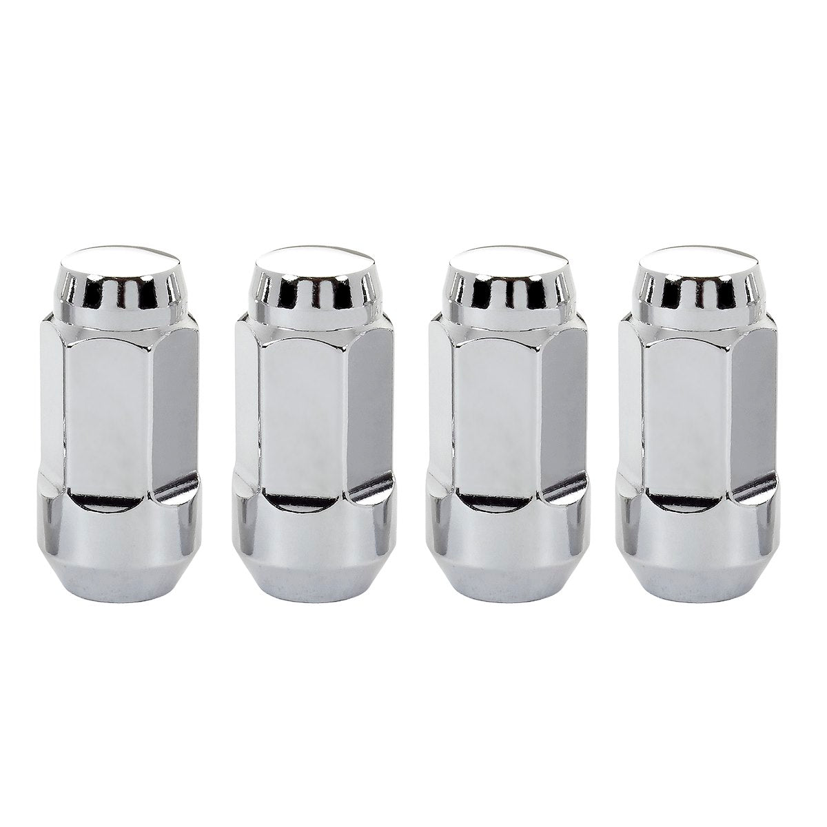 McGard Wheel Access Lug Nut, 14 Millimeter X 1.5 Thread Size, Use With Steel/Aluminum Wheels, 1.945 in Overall Length, Set Of 4 - 64033
