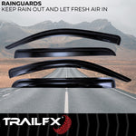 TrailFX Rainguard, TFX 4-PC Window Vents, Set Of 4 - 4536H