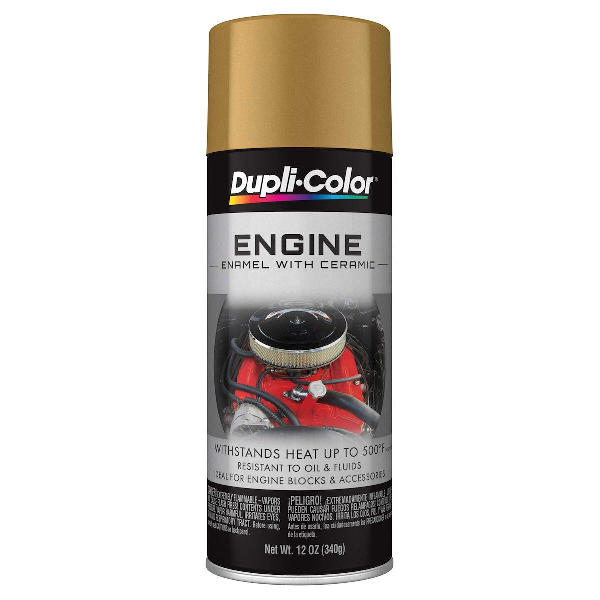 VHT/ Duplicolor Engine Paint, Heat Resistant to 500 Degrees Fahrenheit, 12 oz Aerosol Spray Can - DE1604