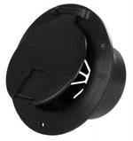 JR Products Electrical Cord Hatch, 3-1/2 in Cutout Dimension, 5-1/8 in x 2-3/8 in, Accepts Up To 30 amp/50 amp Cords - 541-3-A