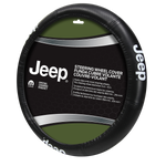 Plasticolor Steering Wheel Cover, Elite Series, For 14-1/2 To 15-1/2 in Wheels, Black - 006729R01