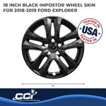 Coast2Coast Wheel Skins & Styled Wheel Covers IWCIMP441BLK product image 3