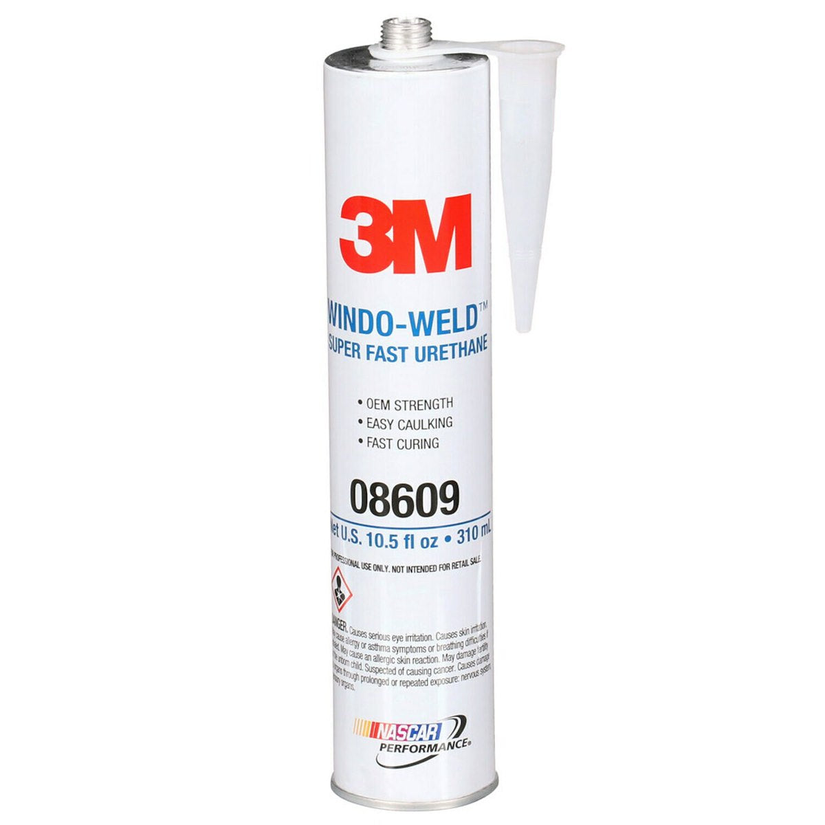 3M Window Glass Adhesive, 10.5 oz Cartridge - 08609
