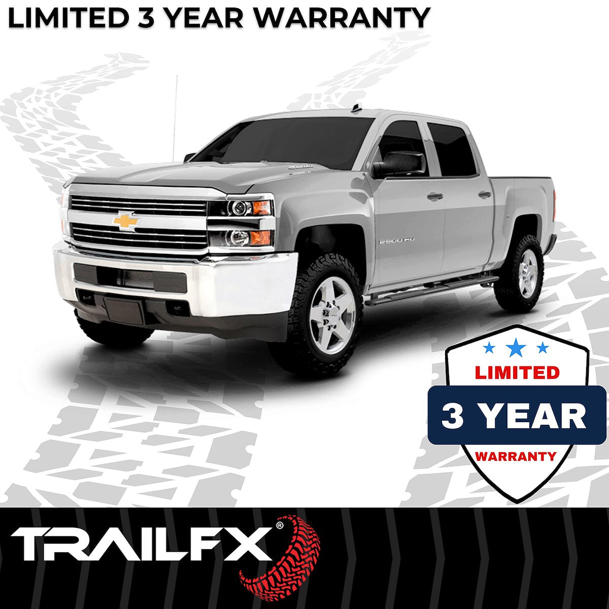 TrailFX Running Boards & Nerf Bars A4001B product image 8