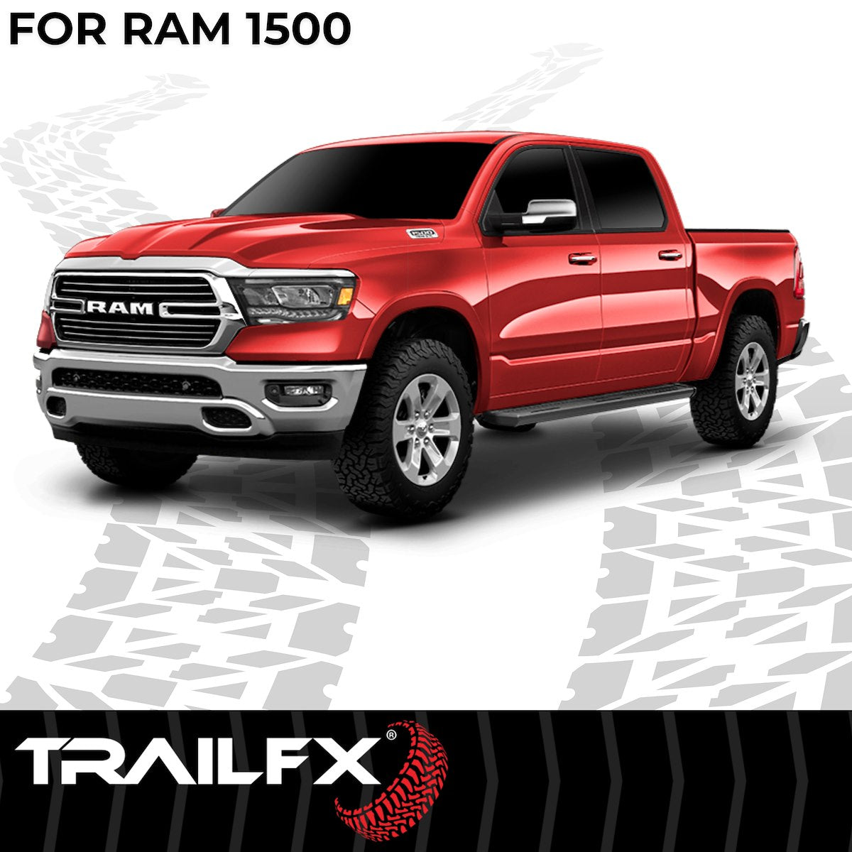 TrailFX Running Boards & Nerf Bars AL6013B product image 8