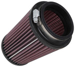K&N Air Filter, Red, Round Tapered, 3 in Flange Inside Diameter x 3/4 in Flange Length - RU-5111