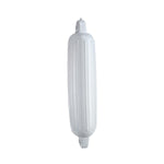 Attwood Marine Boat Fender, White, 5 in Diameter x 22 in Length - 9355D1