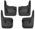 Husky Liners Mud Flap, Contoured, Black, Set Of 4 - 58276
