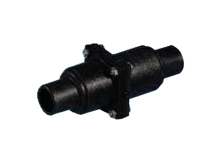 WHALE Waste Water Check Valve, For Use With BP4402/BP4410 Bilge Pumps, Glass Filled Polypropylene, Black - LV1215B