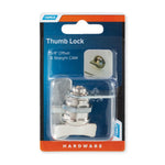 Camco Lock Cylinder, 5/8 in Length, With 1 Offset Cam And 1 Straight Cam - 44333
