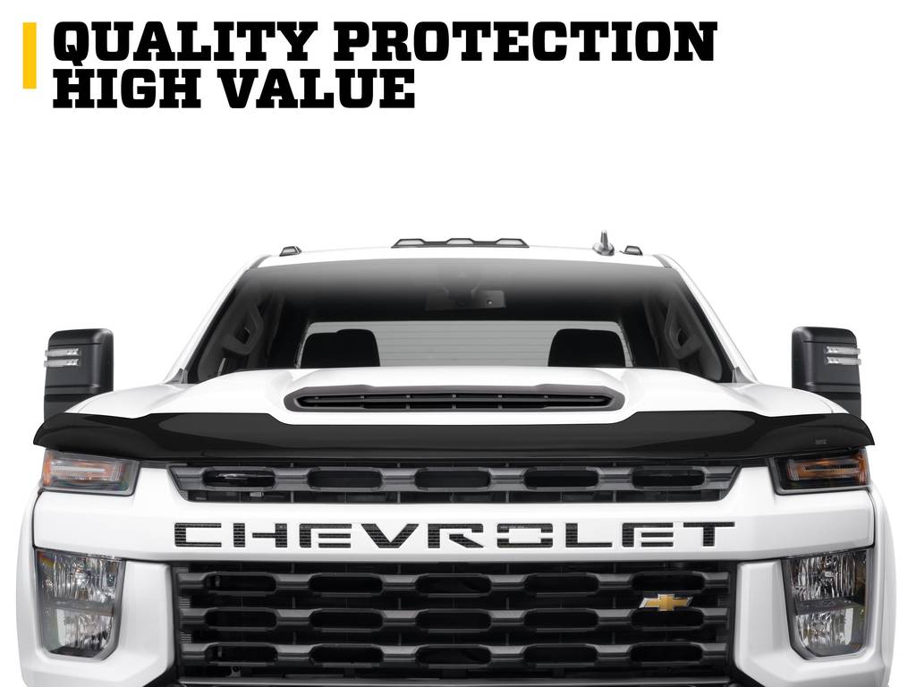 Husky Liners Bug Shield, Chrome - 2816621
