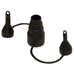 World of Watersports Air Pump, 12 V, 3.0 PSI, Orange And Black - 13-4020