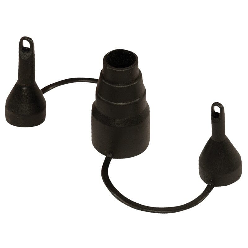 World of Watersports Air Pump, 12 V, 3.0 PSI, Orange And Black - 13-4020