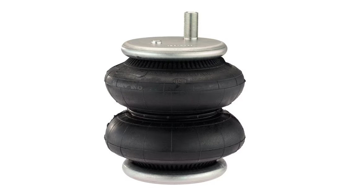 Firestone Industrial Helper Spring Kit, Red Label, Up To 7500 lb Load Capacity, Air Adjustable From 5 To 150 PSI, Set of 2 - 2716