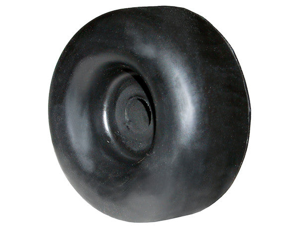 Buyers Products Door Stop Bumper, 2-1/2 in Diameter x 1 in Height, Black - B1001