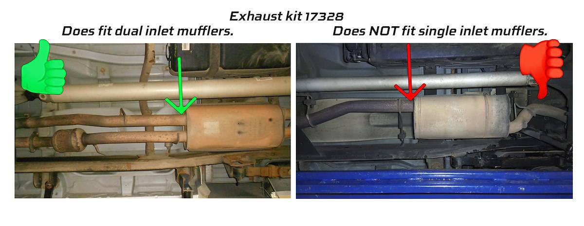 Flowmaster Exhaust System Kit 17328 product image 2