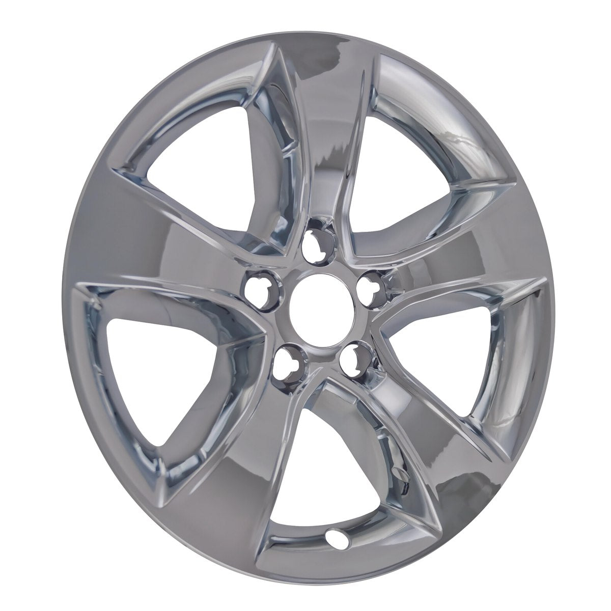 Coast2Coast Wheel Skin, 17 in, 5 Spokes, Chrome, Set Of 4 - IWCIMP352X