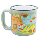 Camp Casual Cup, 15 oz Capacity, Ceramic - CC-004TMG
