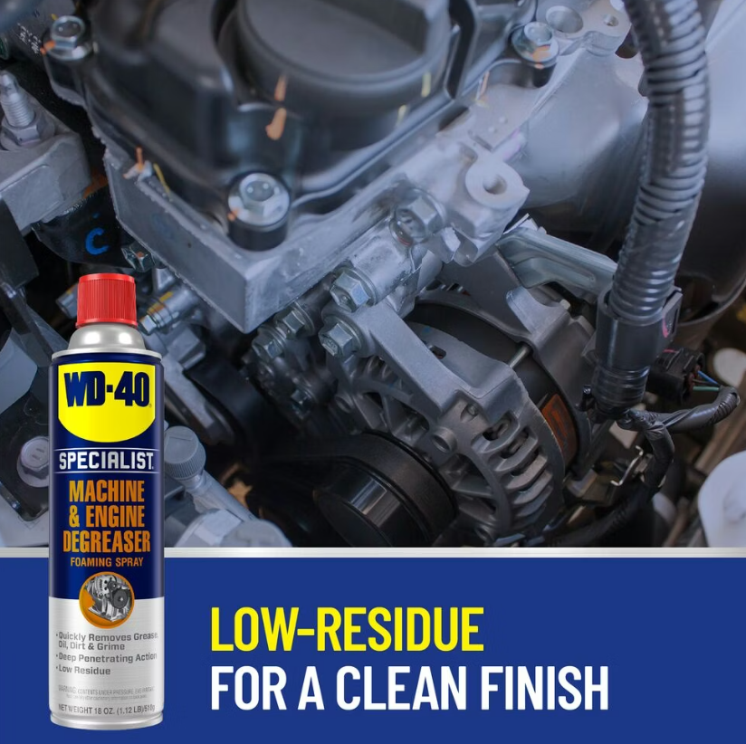 WD40 Engine Degreaser, 18 oz Aerosol Can - 30007