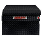 Weather Guard Tool Box, Gloss Black, Aluminum, 27-1/2 in Length x 72 in Width x 18-1/2 in Height - 117-5-04