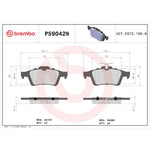 Brembo Brake Pads P59042N product image 7