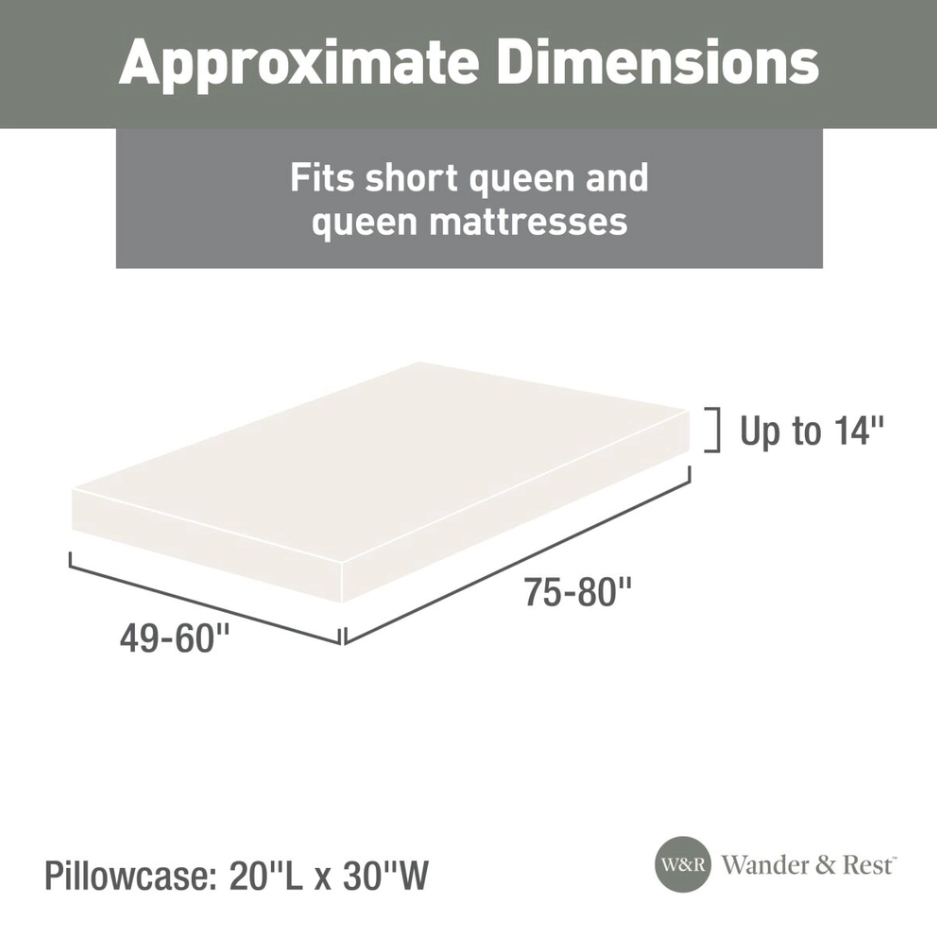 Lippert Bed Sheet, Fits Up To 14 in High Mattress - 2024121144