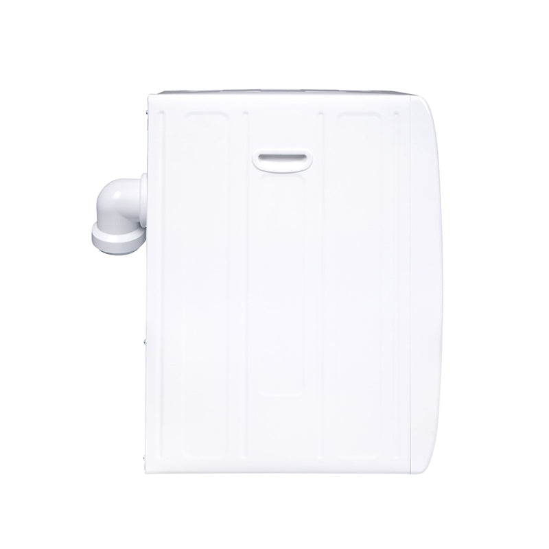 Pinnacle Appliances Clothes Dryer, 24 in Width x 28 in Height x 22 in Depth, White, Stainless Steel Drum - 21-852W