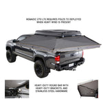 Overland Vehicle Systems Awning, Nomadic 270LTE, 75 Square ft of Cover, 280G Poly Cotton - 19679907