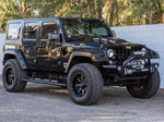 AMP Research Running Board, Textured Powder Coated, Black, Die Cast Aluminum - 75104-01A