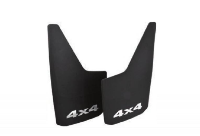Hopkins MFG Mud Flap, C Series Premier Logo, 4 X 4 Logo, Black, Set Of 2 - 4320
