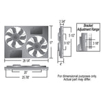 Derale Engine Cooling Fan Assembly 66838 product image 5