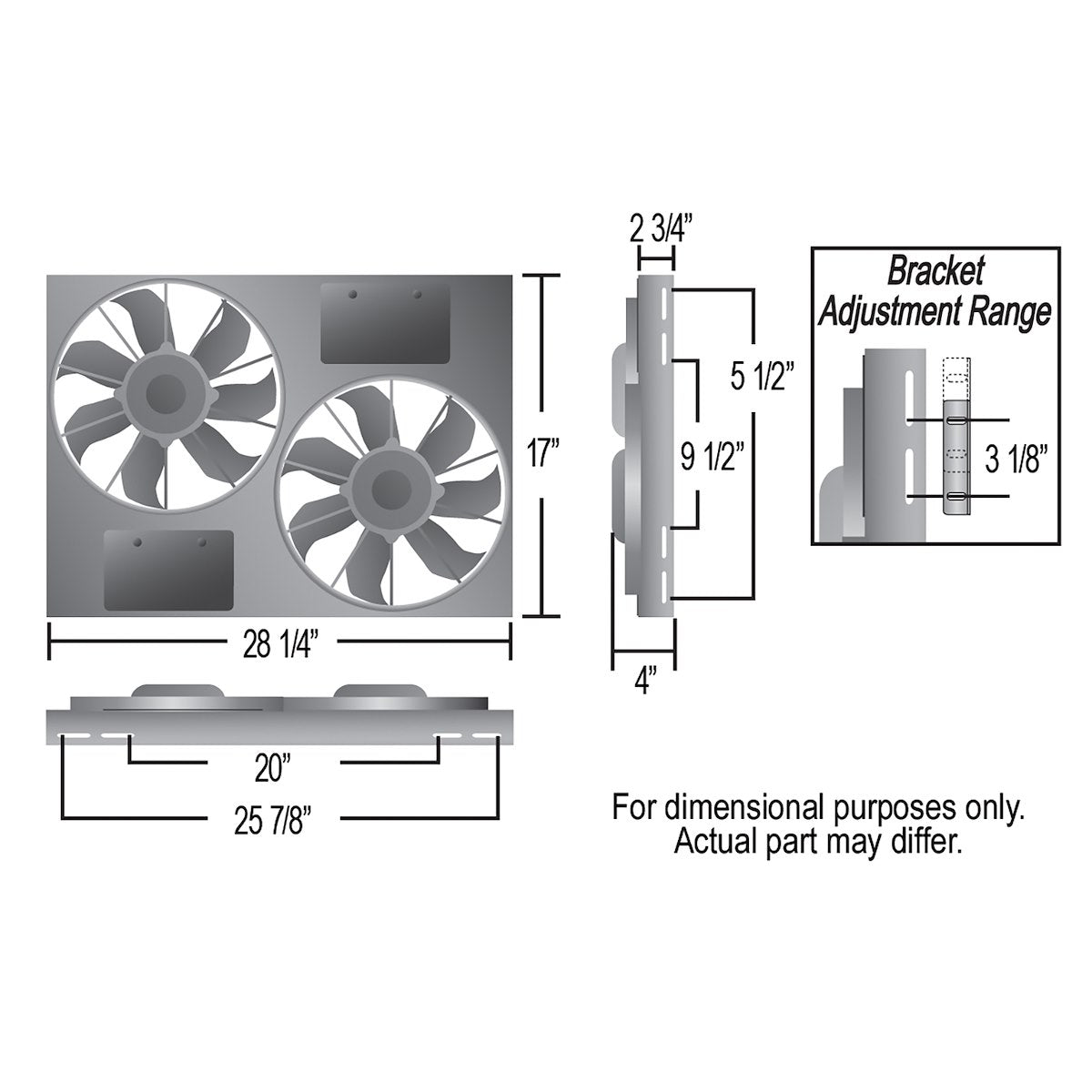 Derale Engine Cooling Fan Assembly 66838 product image 5