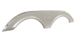 Icon Fender Skirt, 70-1/8 in Length x 11-1/4 in With 6 in Radius Wheel Arch, Black - 12551