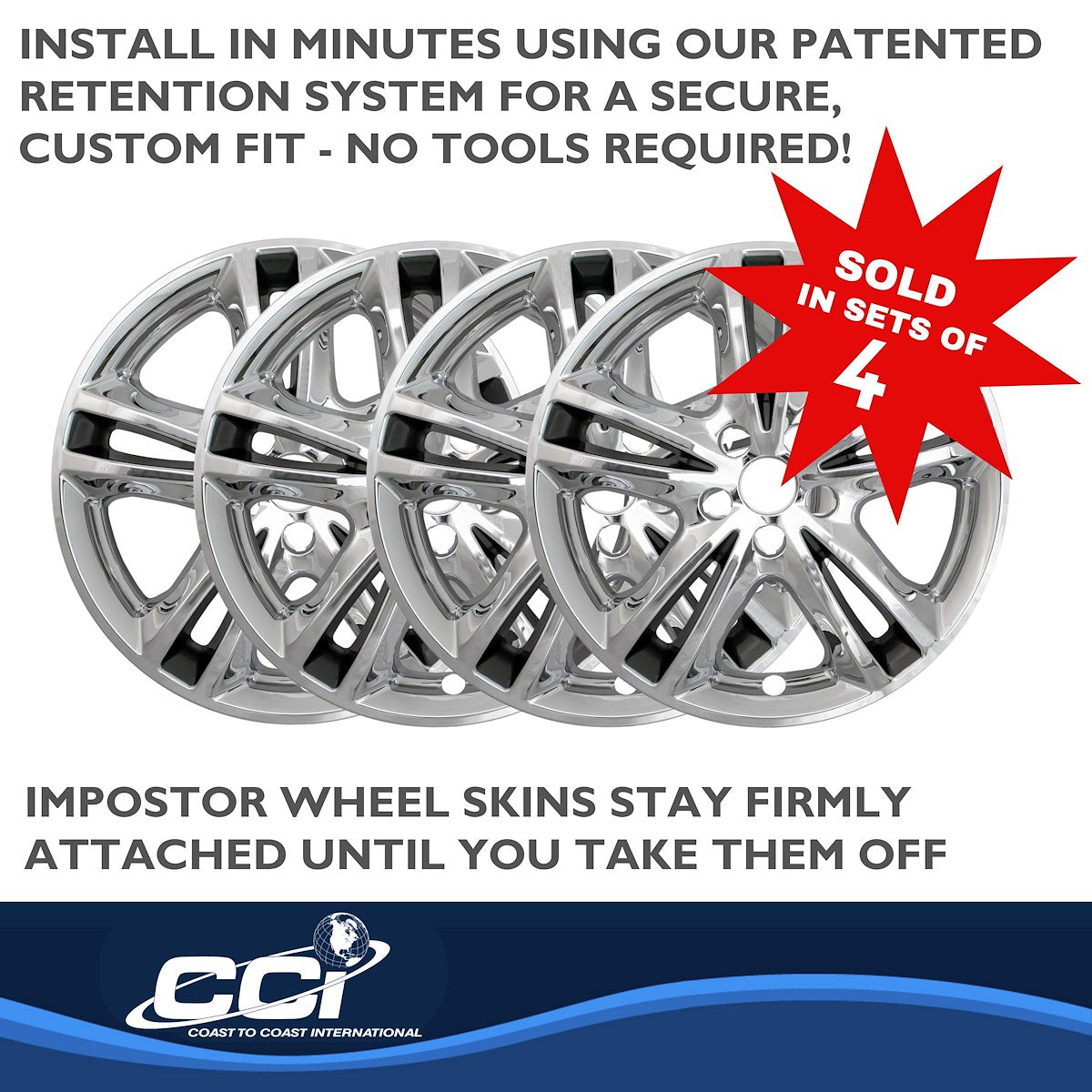 Coast2Coast Wheel Skins & Styled Wheel Covers IWCIMP447CC product image 5