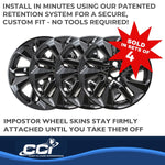 Coast2Coast Wheel Skins & Styled Wheel Covers IWCIMP455BLK product image 4