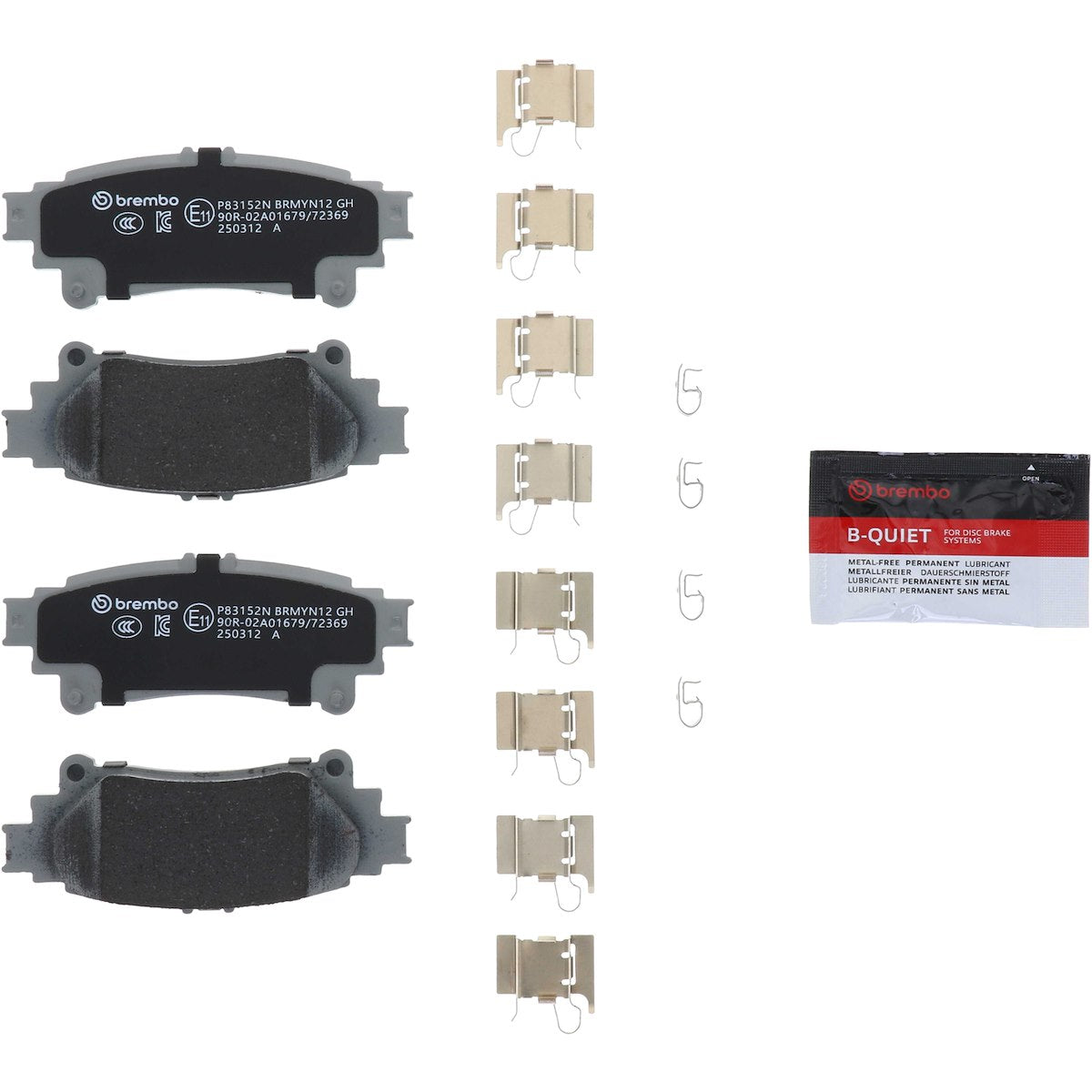 Brembo Brake Pads P83152N product image 7