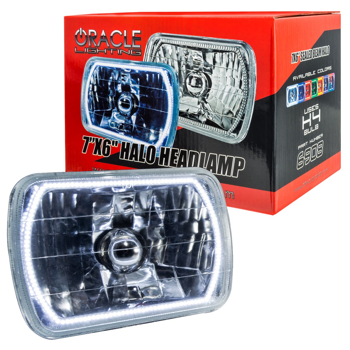 Oracle Lighting Headlight Assembly, LED Bulb, Sealed Beam, H6054 LED - 6908-001